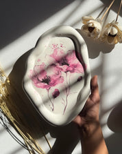 Floral Cloud Tray