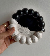 Black & White Bubble Tray