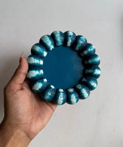 Blue Chunky Bubble Tray/ Coaster