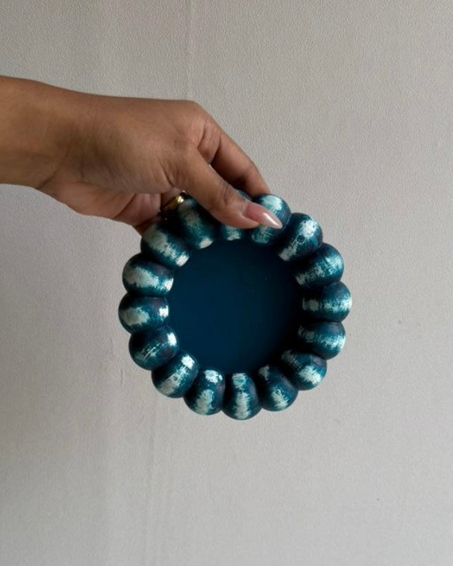 Blue Chunky Bubble Tray/ Coaster