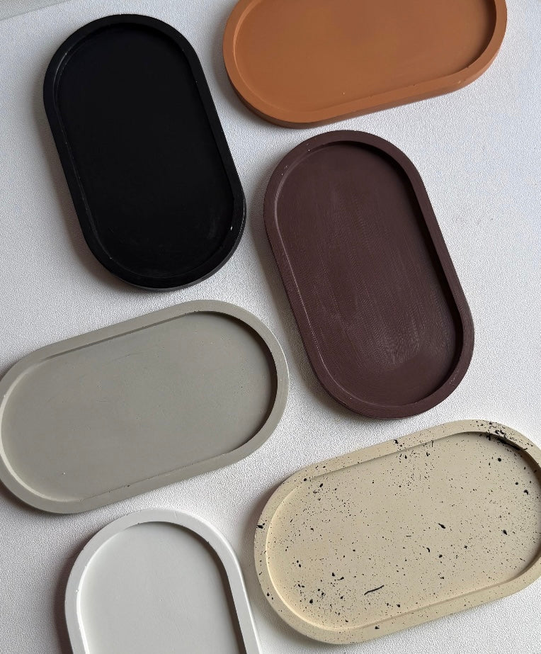 Oval Decorative Tray/ Trinket