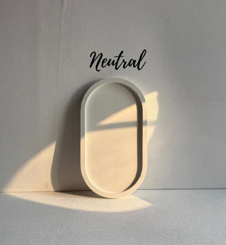 Oval Decorative Tray/ Trinket