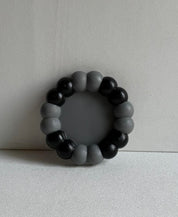 Black & Gray Chunky Bubble Trinket