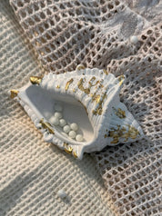 Gold dust shell pot