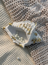Gold dust shell pot