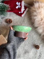 Christmas Tree Pedestal Bowl