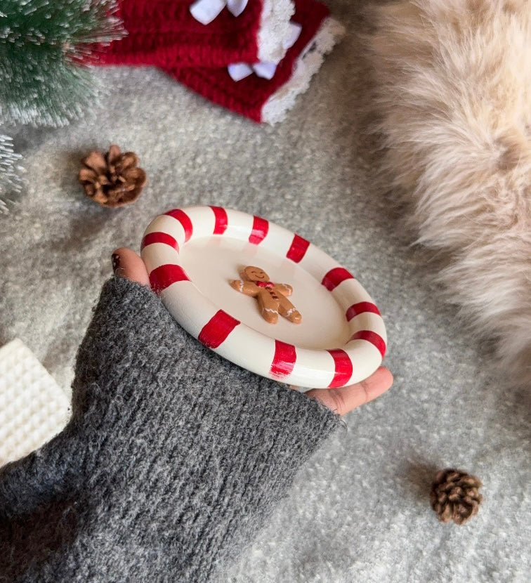 Candy Cane Ginger Tray