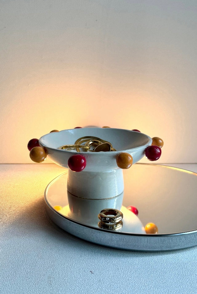 Bubble Pedestal Bowl