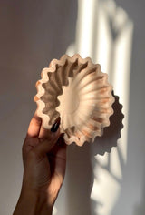 Ruffle Marble Bowl