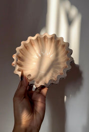 Ruffle Marble Bowl