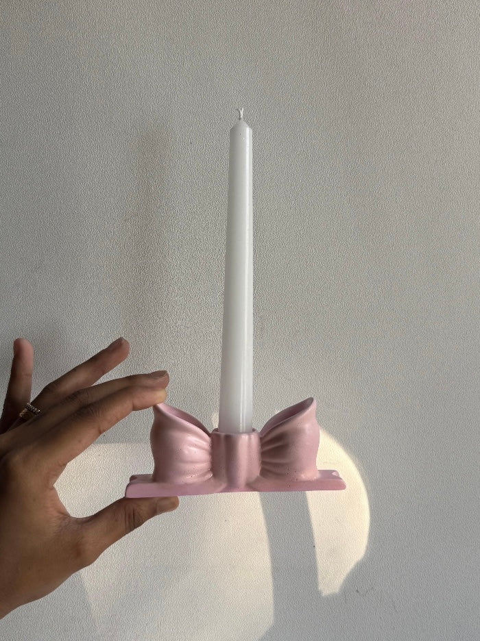 Bow Candle Holder