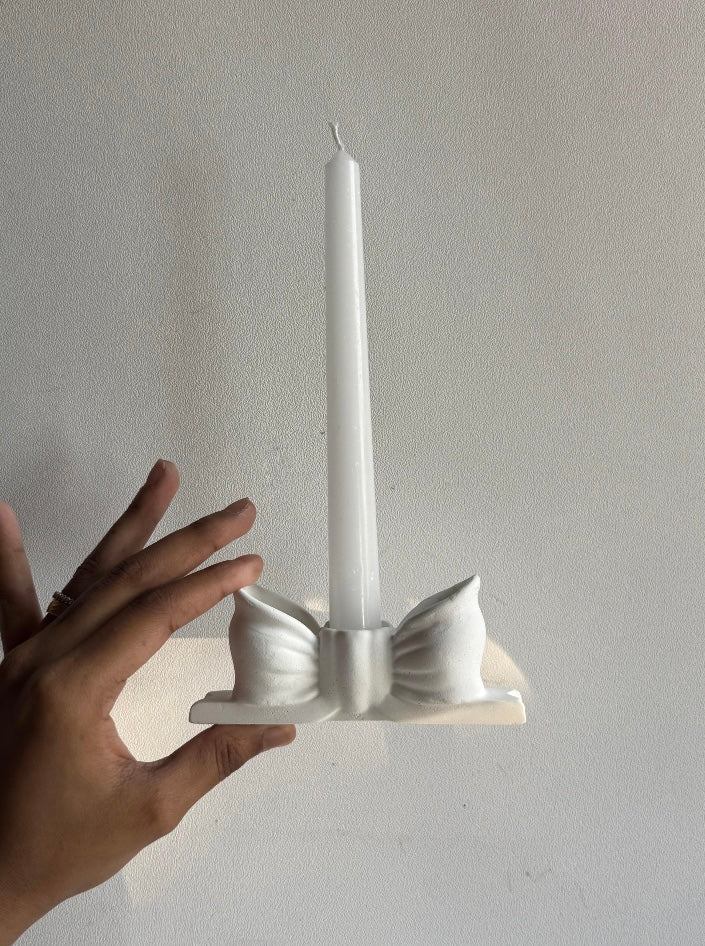 Bow Candle Holder